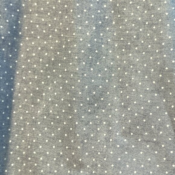 BRITCHES Men's Casual Button Down Shirt Blue Size XL Small Dots Nice Buttons - Picture 5 of 12